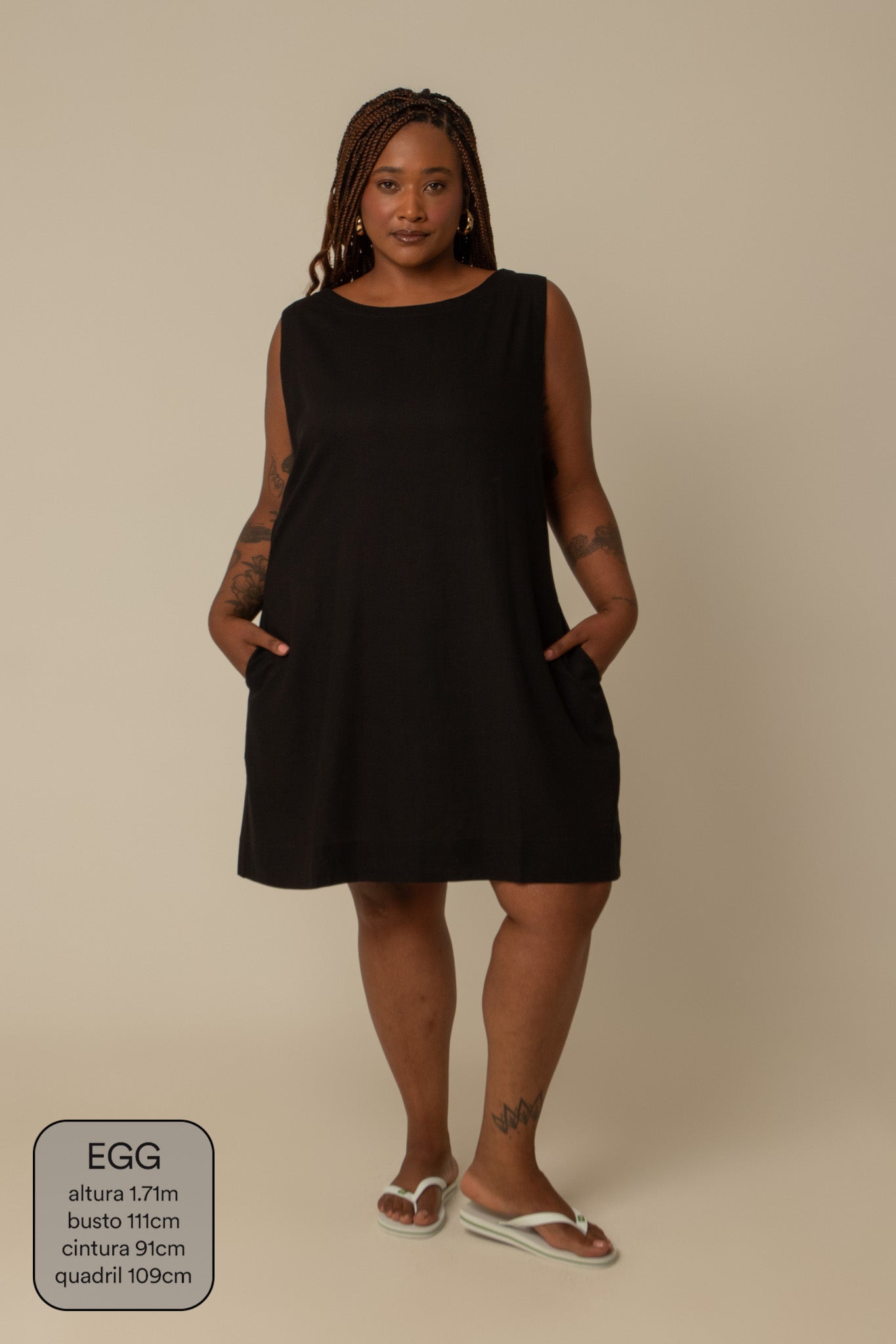 vestido sossego curto | vestido reto de viscolinho