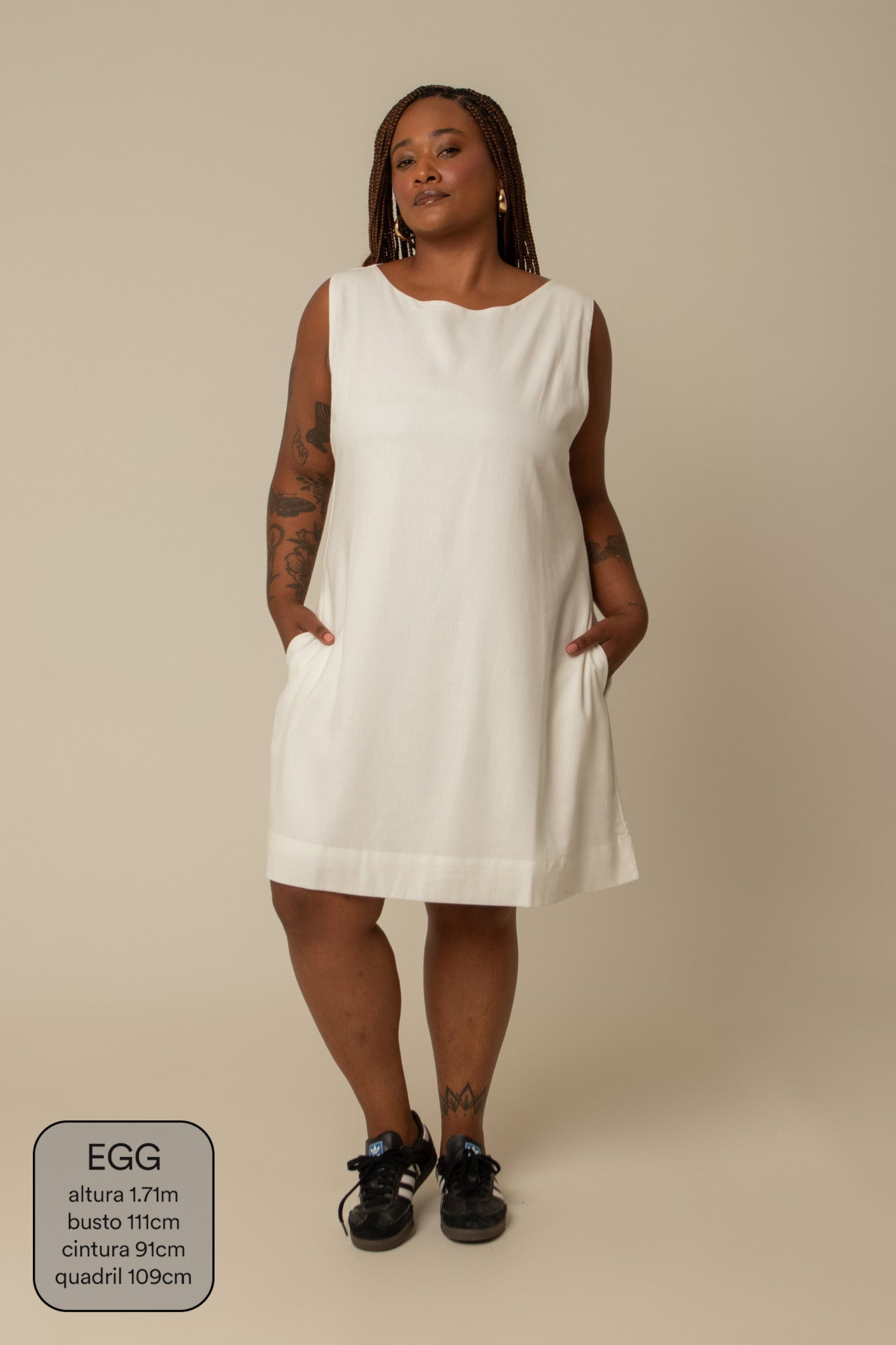 vestido sossego curto | vestido reto de viscolinho