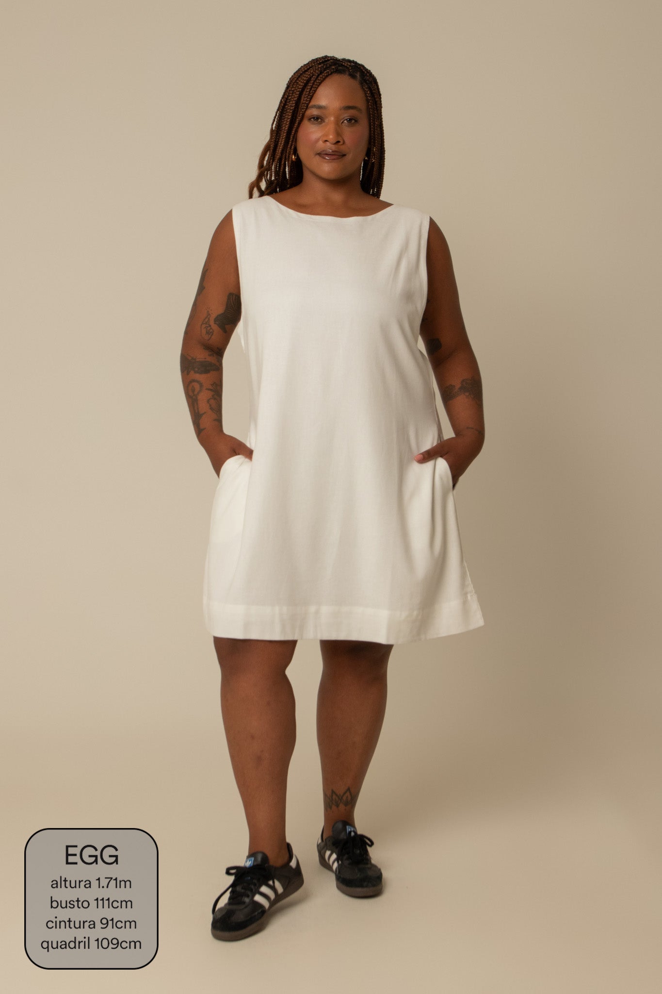 vestido sossego curto | vestido reto de viscolinho