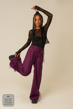 calça alfaiataria laço