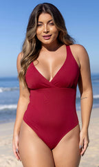 Maiô Decote com Bojo Removível