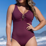 Maiô Fivela com Bojo Removível Grape